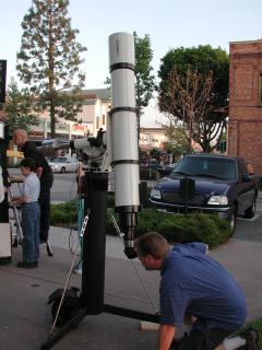 Sidewalk Astronomy Picture