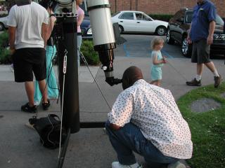 Sidewalk Astronomy Picture