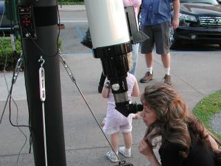 Sidewalk Astronomy Picture