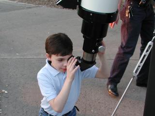 Sidewalk Astronomy Picture